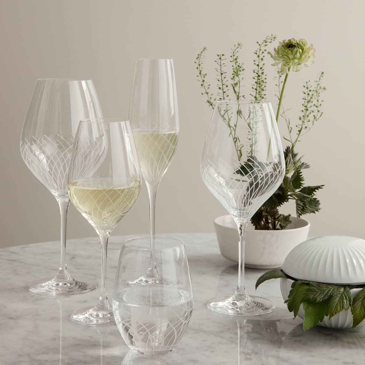 Caabernet Lines vitvinsglas 2 st.