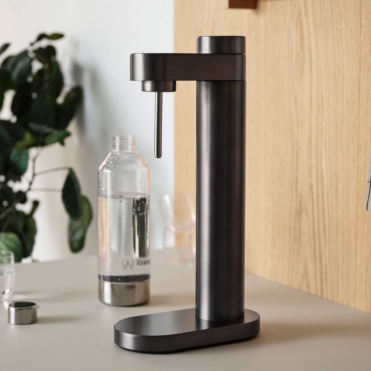 Brus kulsyremaskine, black metallic