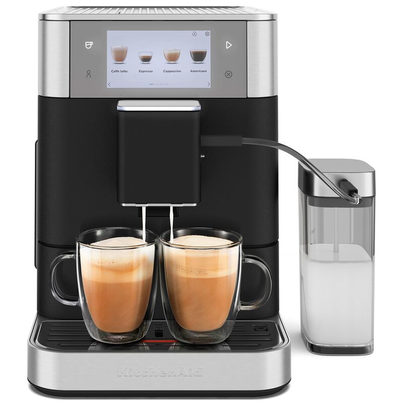 KF8 espressomaskine, cast iron black