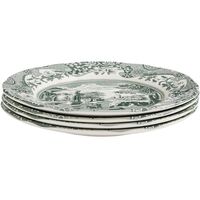 Heritage Green Italian tallerken 20 cm, grønn/hvit