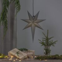 Ozen Stjärna Grå, 65 cm