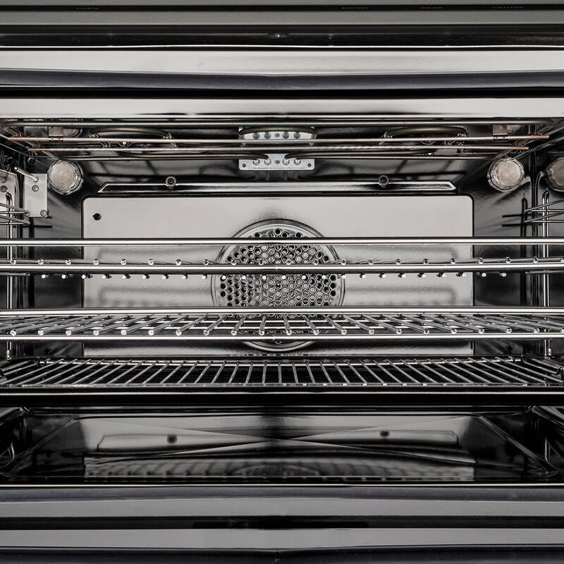 PRO96L1EXT Professional gasspis med singelugn, 90 cm, rostfri