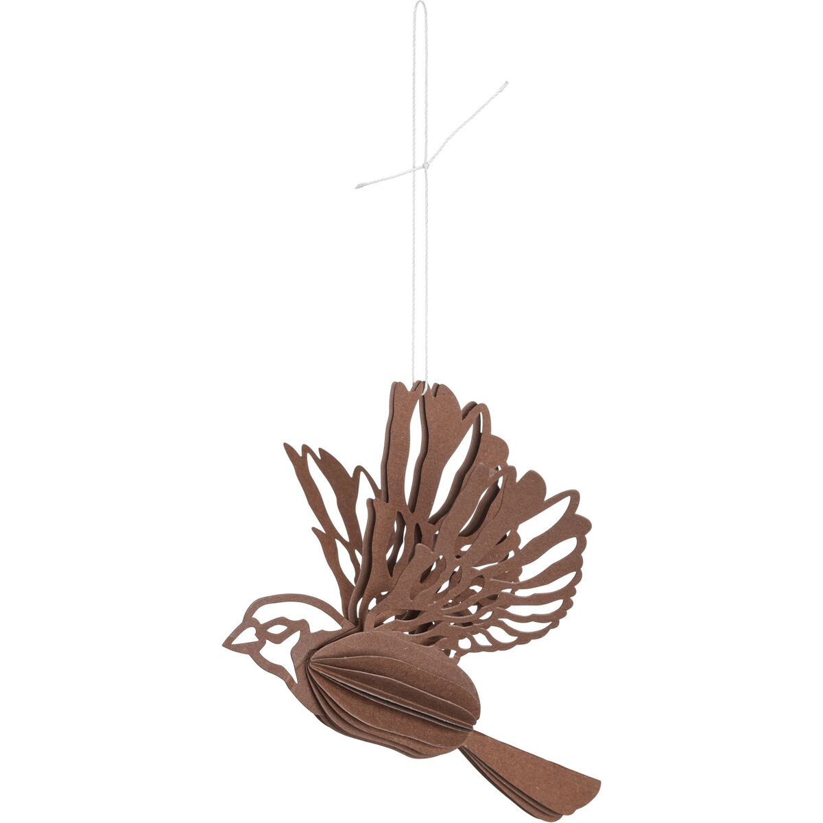 Paper Bird koriste 2-pakkaus, coffee