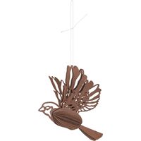Paper Bird koriste 2-pakkaus, coffee