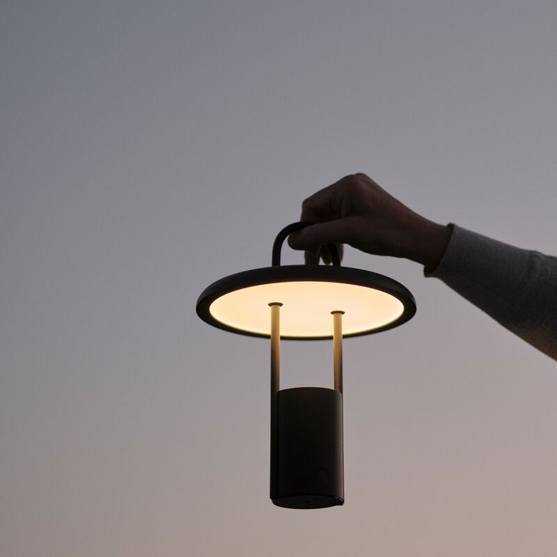 Pier LED-lampe, svart