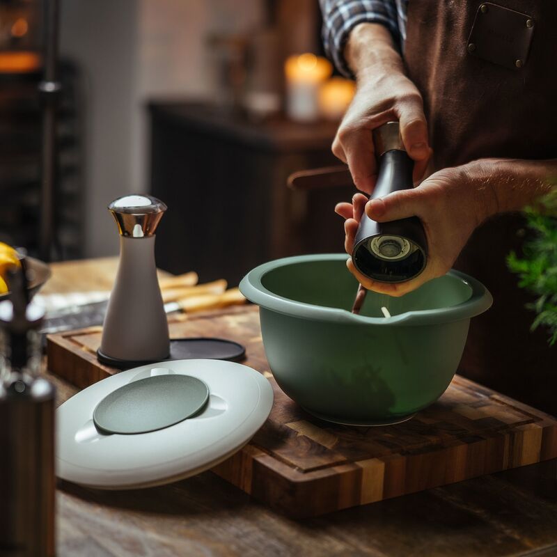 Røreskål 2,5 liter, mint/hvid