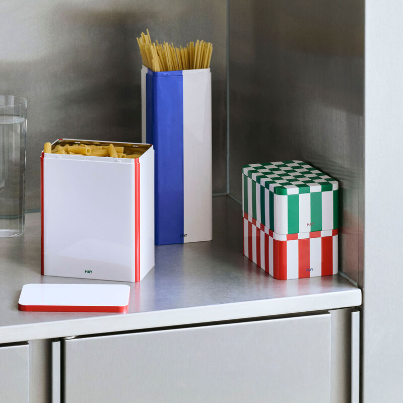 Hay Opbevaringskrukke Plade S Grøn Off-White