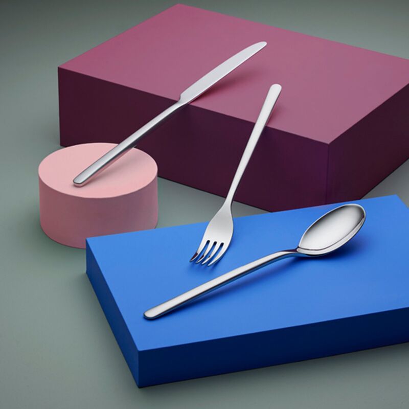 Still aterinsetti 16 osaa, matta/kiillotettu teräs