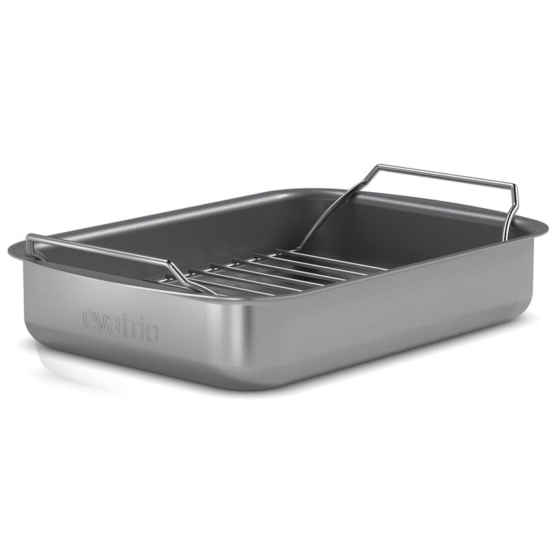 Professional langpanne med rist 26 x 19 cm