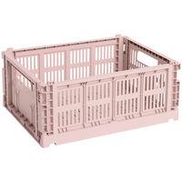 HAY Colour Crate Medium förvaringslåda, blush