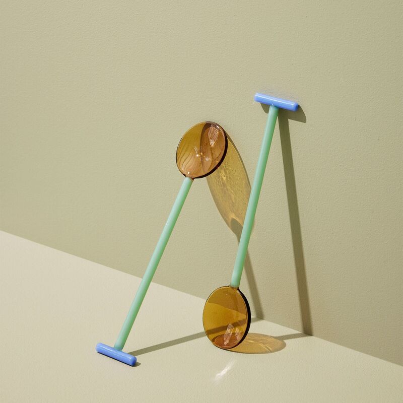 Crave salatbestikk 2 stk, multicolor