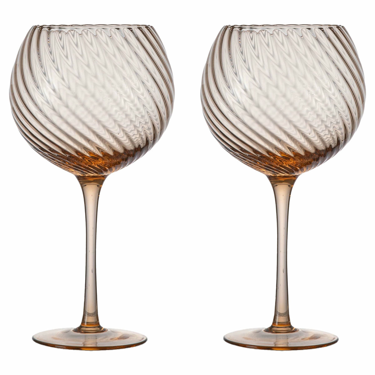 Opacity vinglass 47 cl 2-pakning, fersken