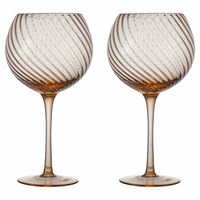 Opacity vinglass 47 cl 2-pakning, fersken