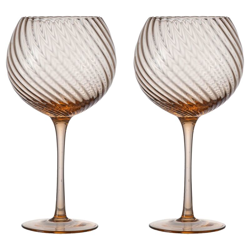 Opacity vinglas 47 cl, peach, 2-pack