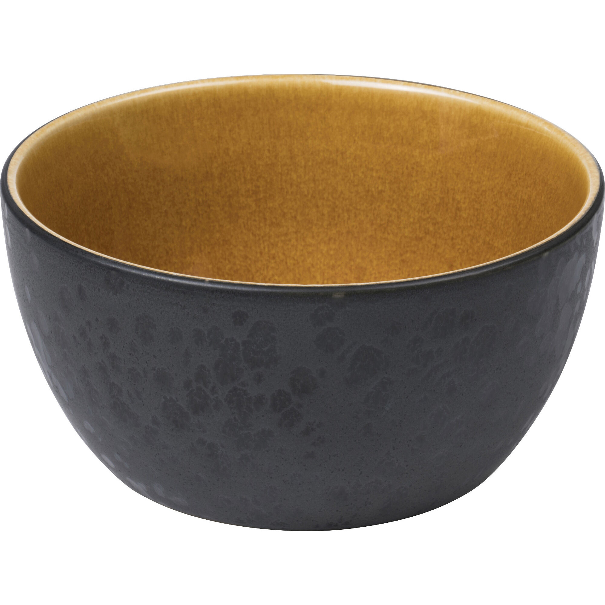Bitz Bitz skål Ø 14 cm svart Svart-amber