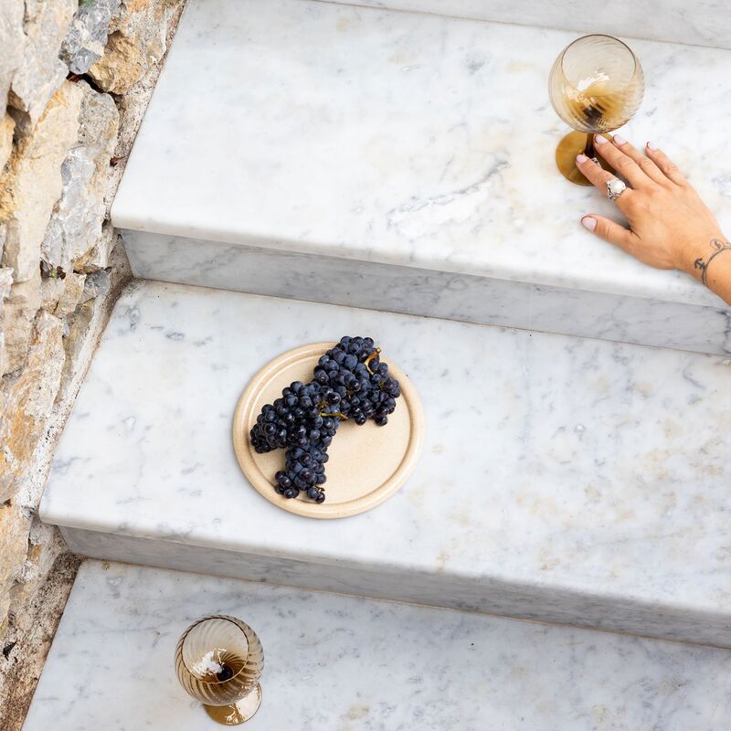 Porto tallrik, beige