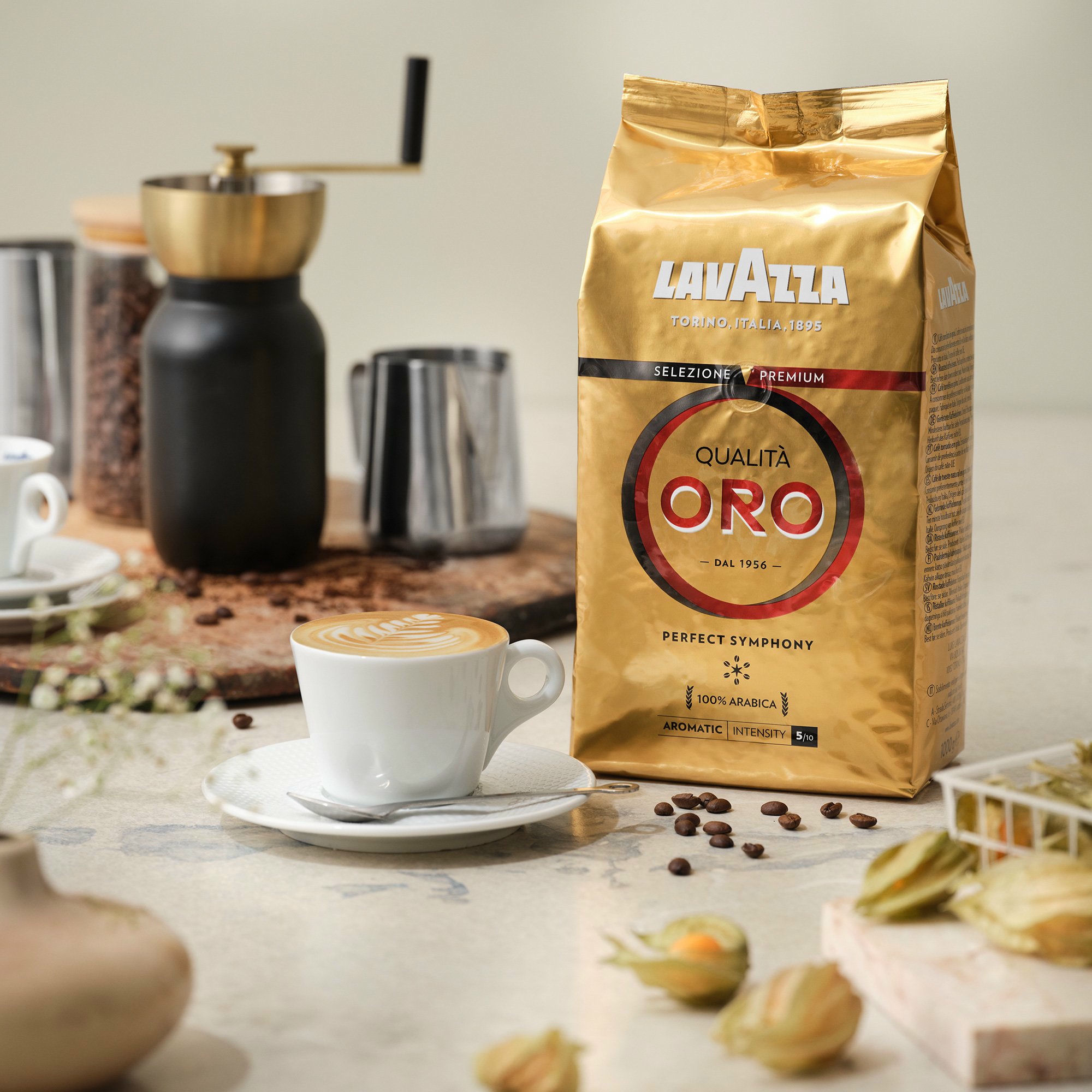 Alternativ bild 1 för Lavazza Qualità Oro Perfect Symphony kaffebönor, 1 kg