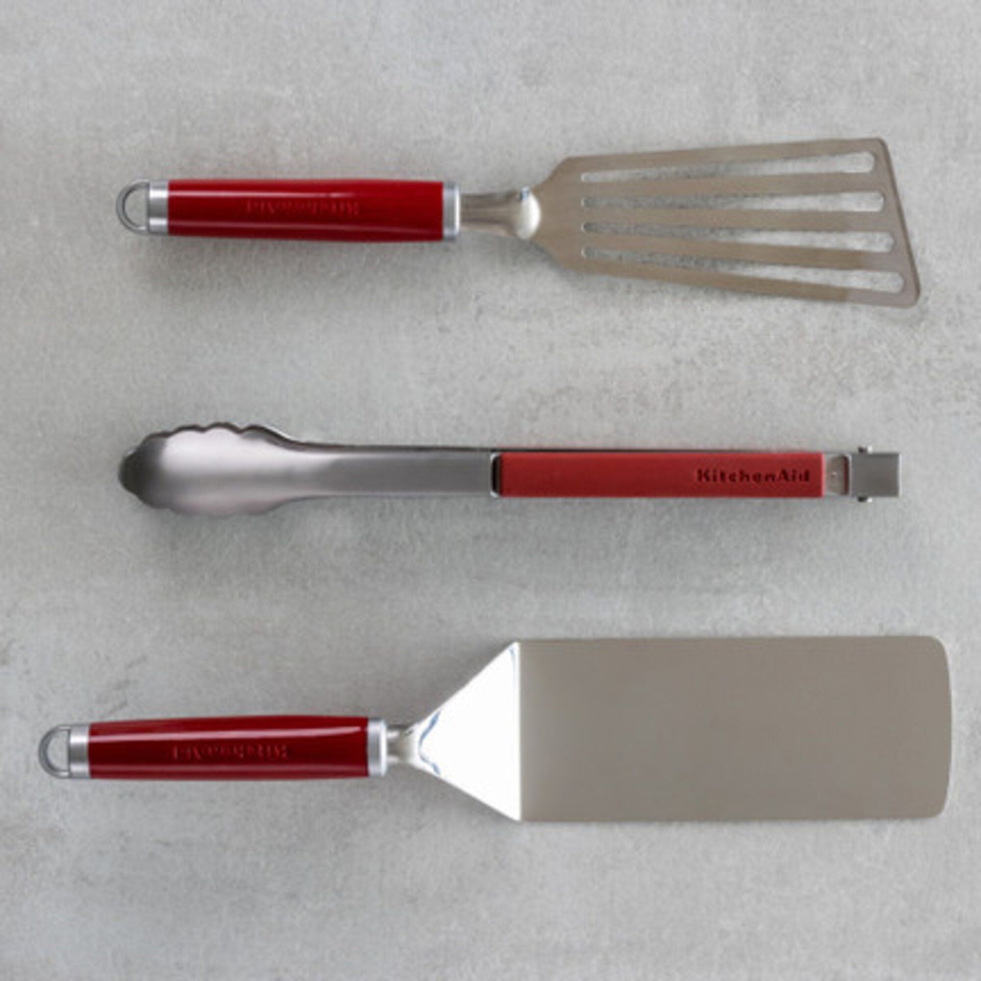 Alternativ bild 1 för KitchenAid Grillset 3 delar, empire red