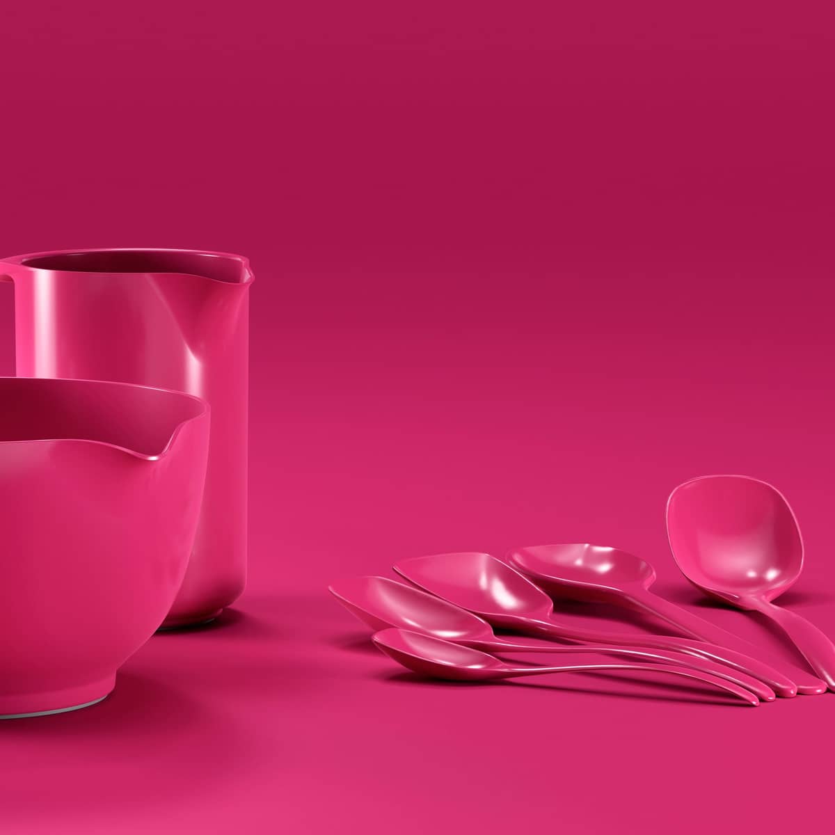 Classic serveringssked 29,5 cm, beetroot