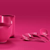 Classic serveringssked 29,5 cm, beetroot