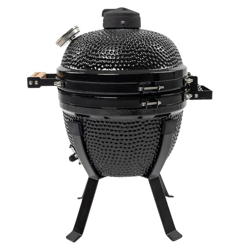 Mini kolgrill, svart