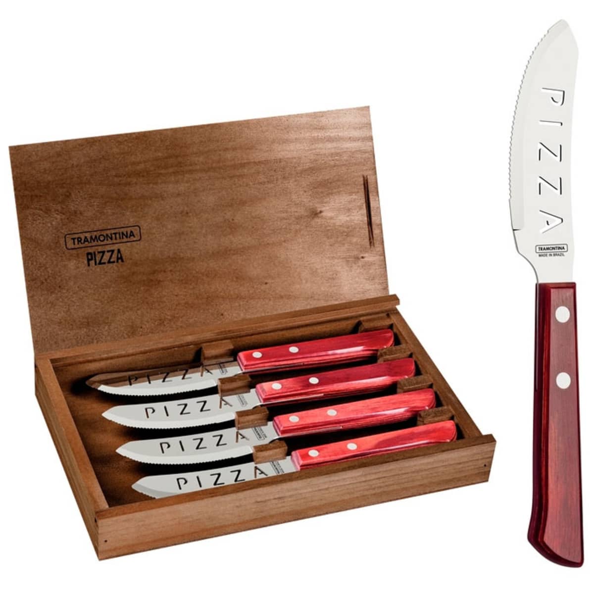 Churrasco kniv 4-pack