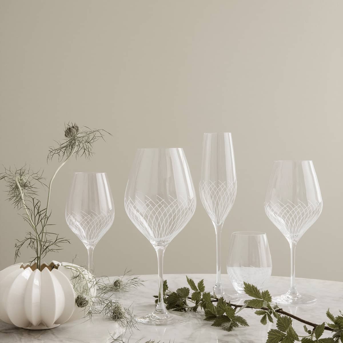 Cabernet Lines rødvinsglas 2 stk. 