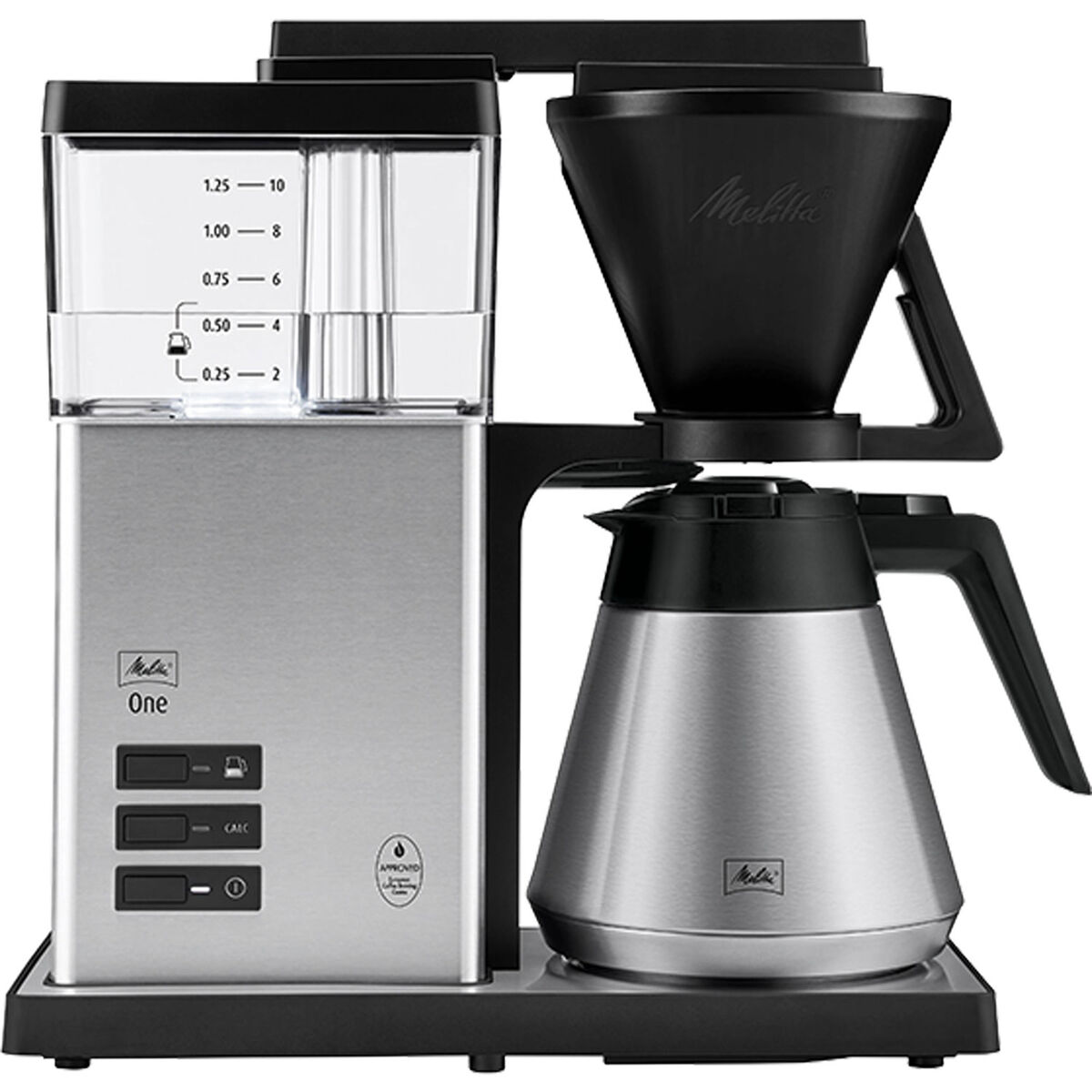 Melitta One Therm -termoskeitin, ruostumatonta terästä