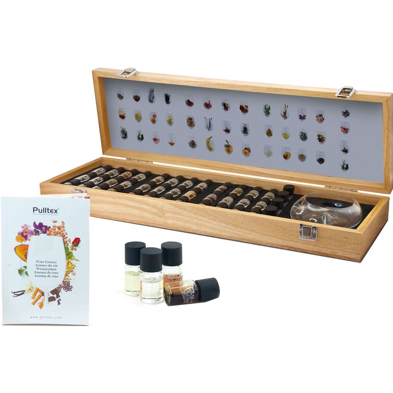 Sett med dufter av røde og hvite viner Deluxe, 40 stk.