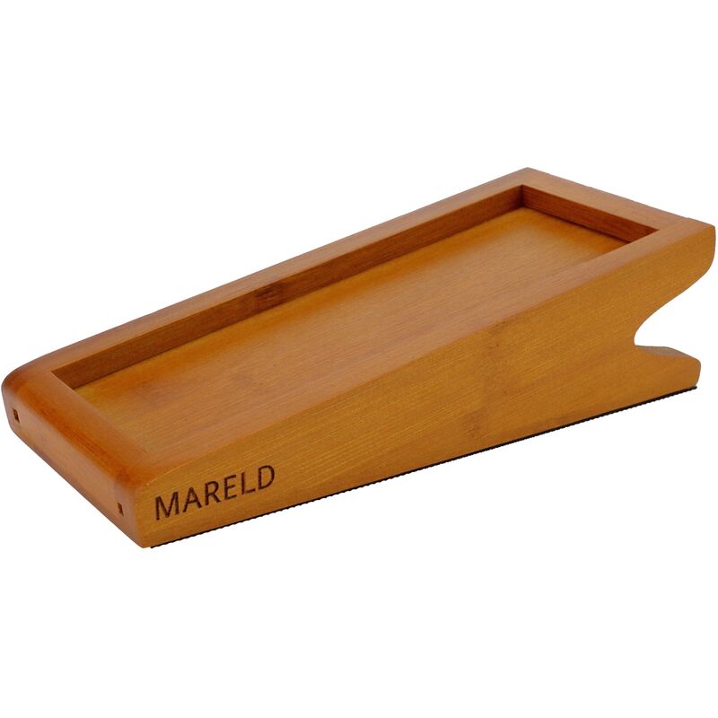 Hiomakiven pidike, bambua, punaruskea