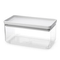 Tasty+ stapelbar förvaringsbehållare 1,5 liter, ljusgrå 