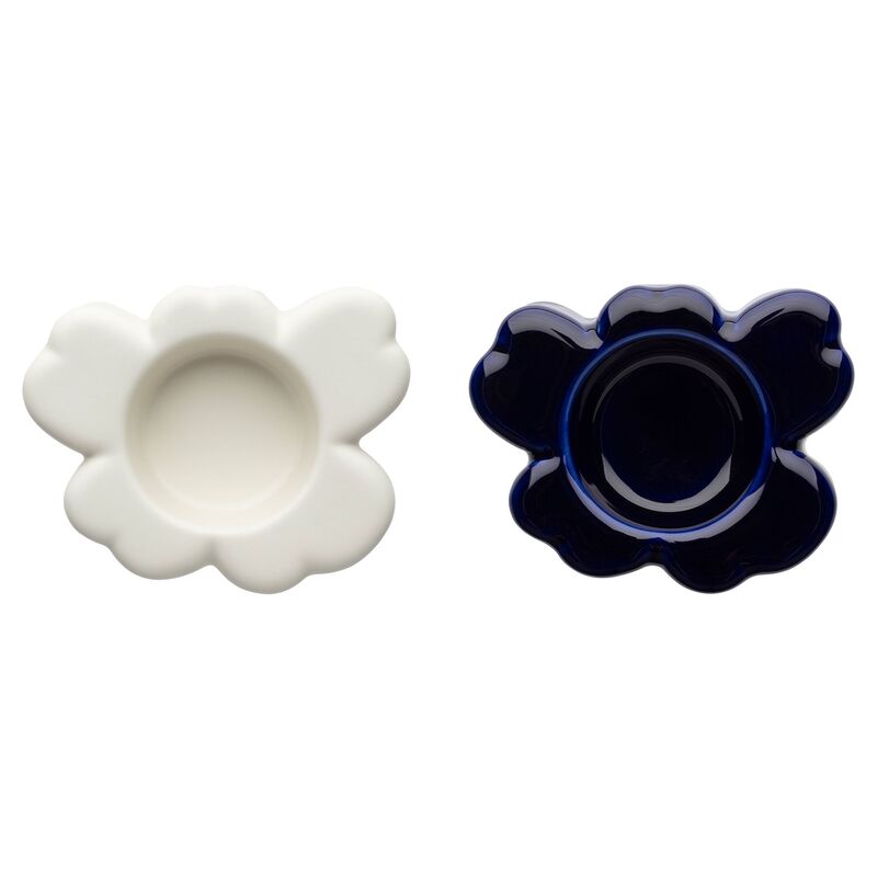 Unikko Shape lämpökynttiläpidike 10x3 cm, matte white