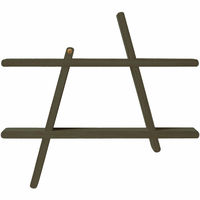 A-Light Shelf medium 52 x 46 cm, olivengrøn