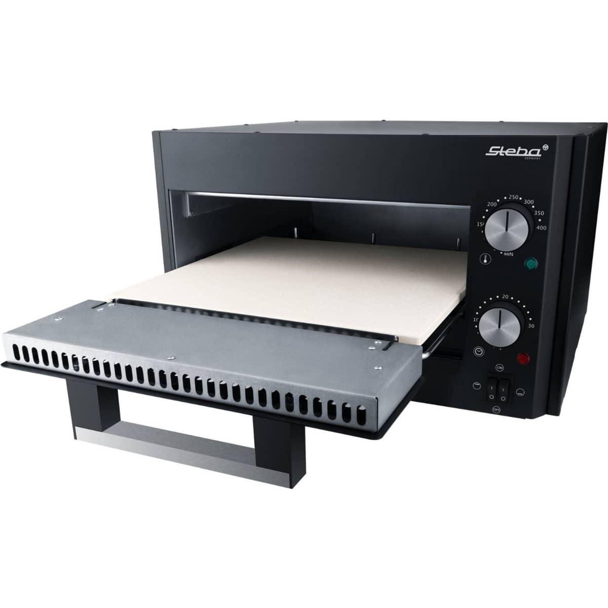 Power Pizzaugn 1800W 9 liter, svart