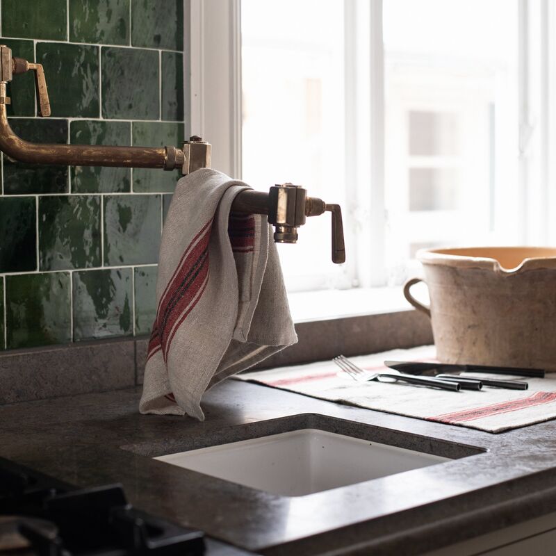 Astrid kjøkkenhåndkle 70x50 cm, red