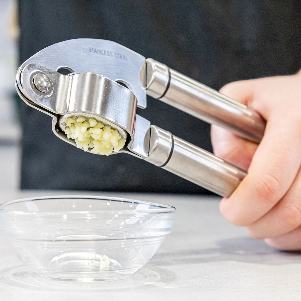 Pro Vitlökspress Rostfritt stål