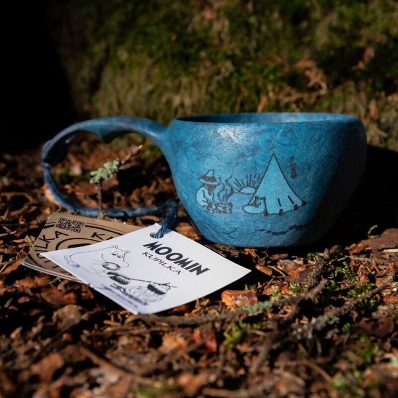 21 kåsa, Mumin camping blå