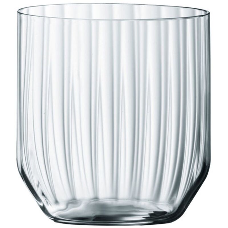 Linear Whisky Tumbler glas 4-pack