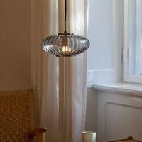 Urc taklampe 26 cm, smoke