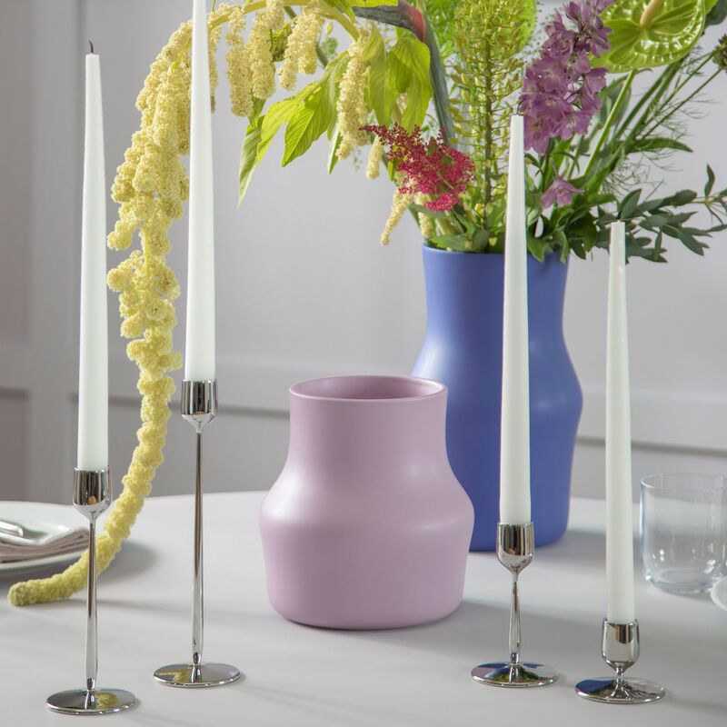 Dorotea lysestake 7x5,5 cm, blank stål