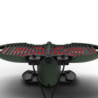 NomadiQ Portabel elgrill E-BBQ, grön