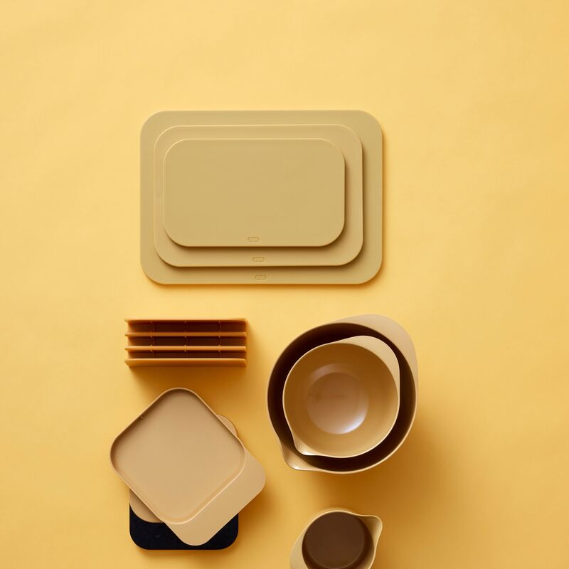 Skærebræt Choptima, sæt med 3 brætter, curry