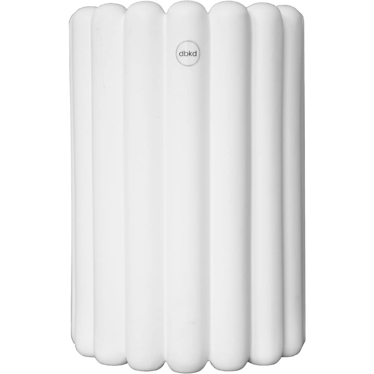 Mist kruka, large, vit