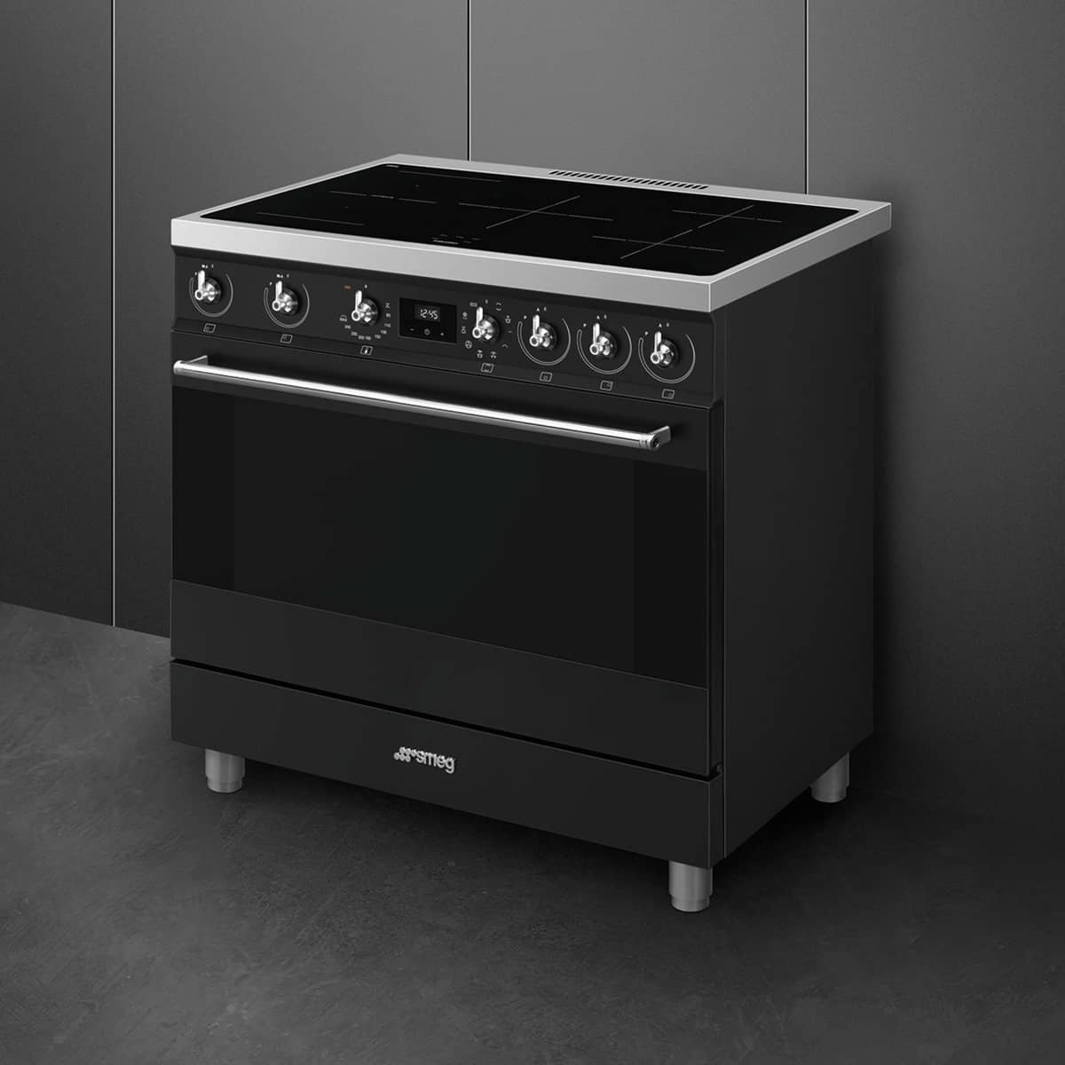 C9IMMB2 Induksjonskomfyr Classic 90 cm, svart