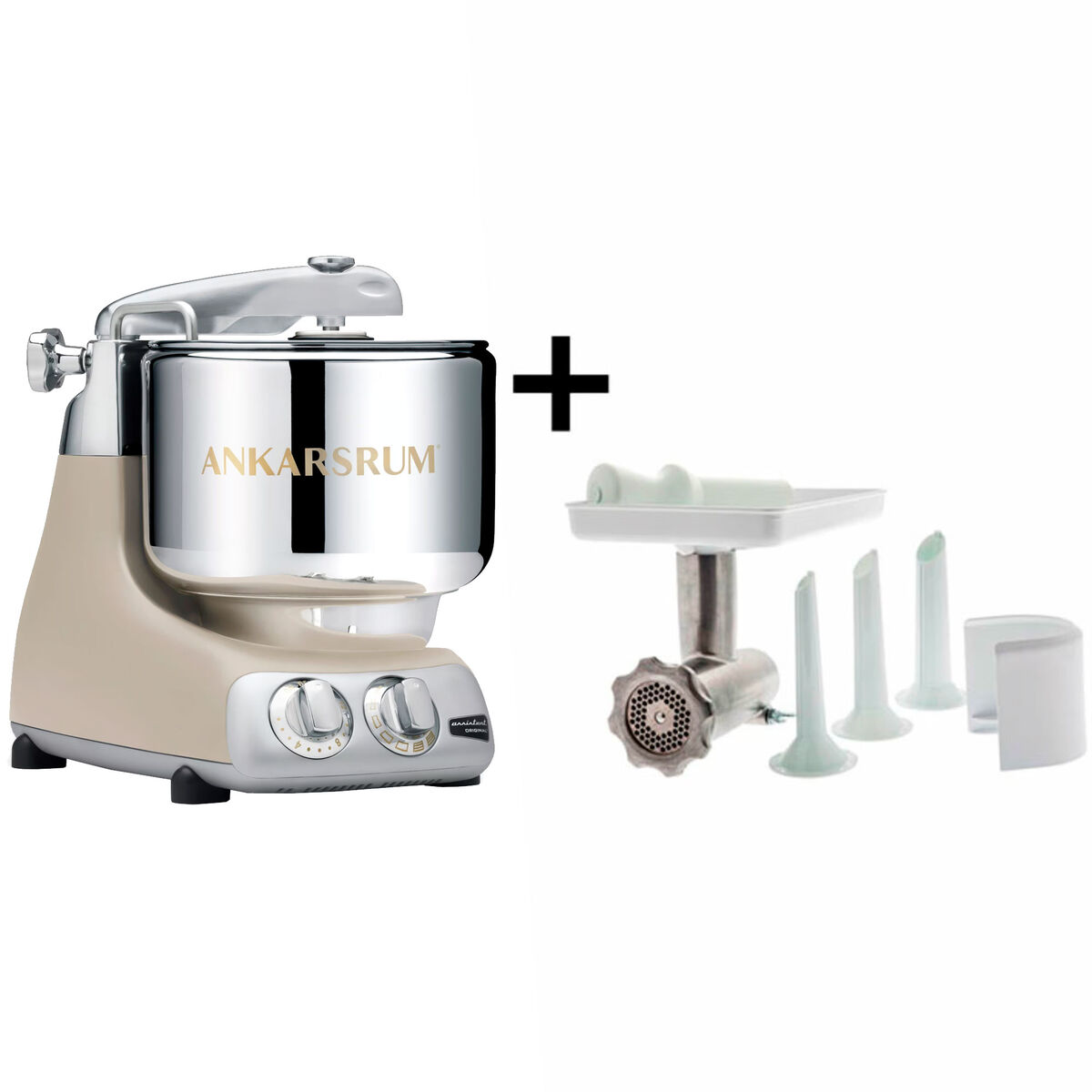 Ankarsrum Assistent Original AKM6230 Harmony Beige + lihamylly