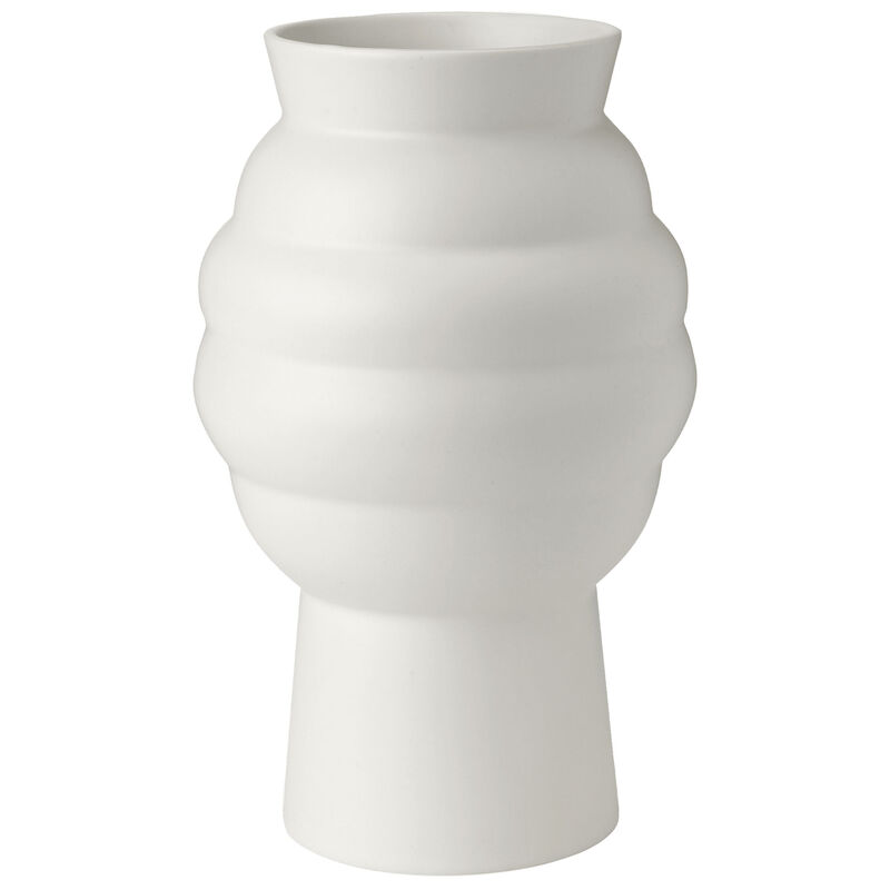 Knabstrup Maljakko Tortus Archie 23,5 cm, valkoinen