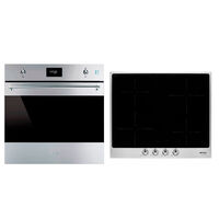 Classic Inbyggnadsugn med induktionshäll 60 cm, rostfritt stål