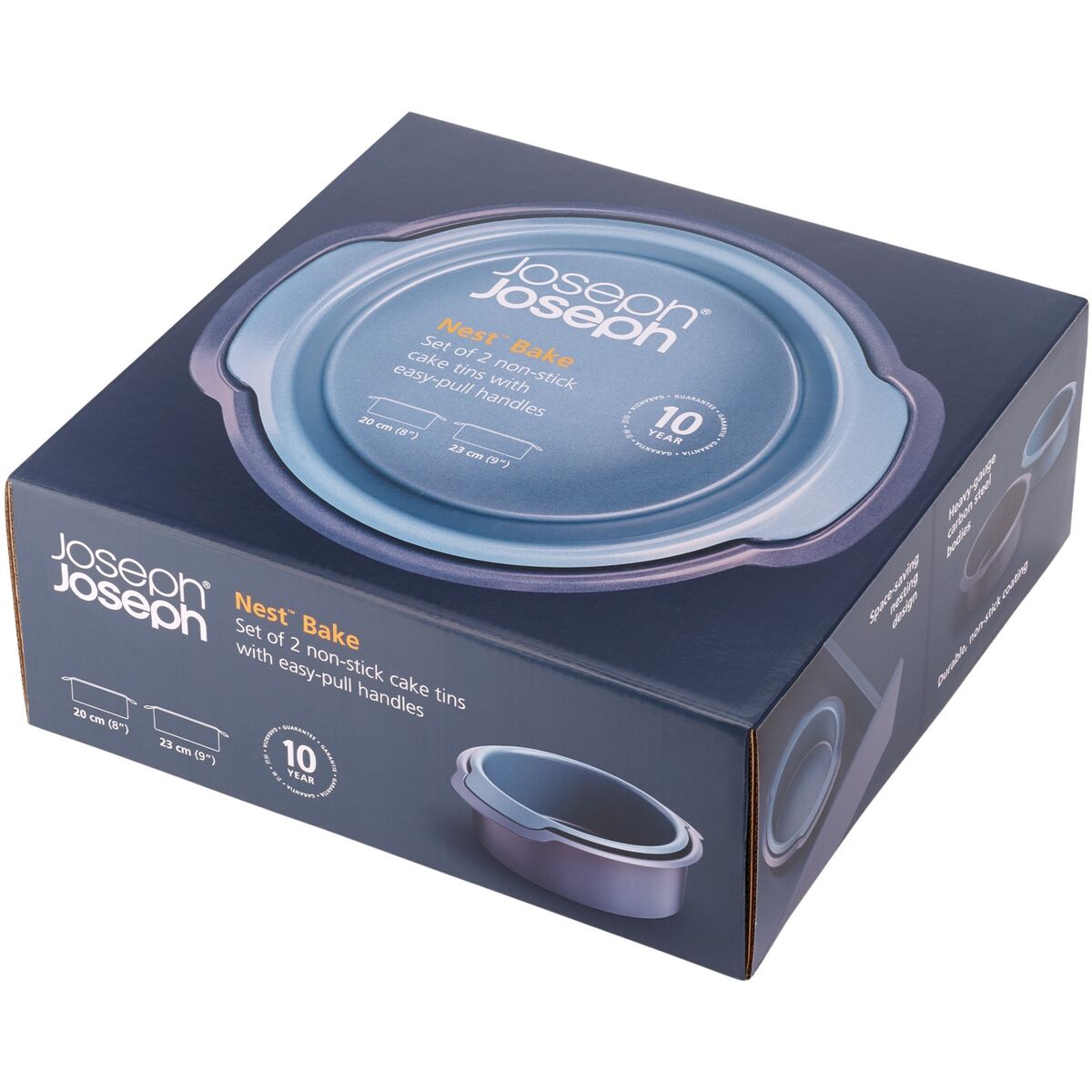 Joseph Joseph Nest Bake pyöreät kakkuvuoat, 20 + 23 cm