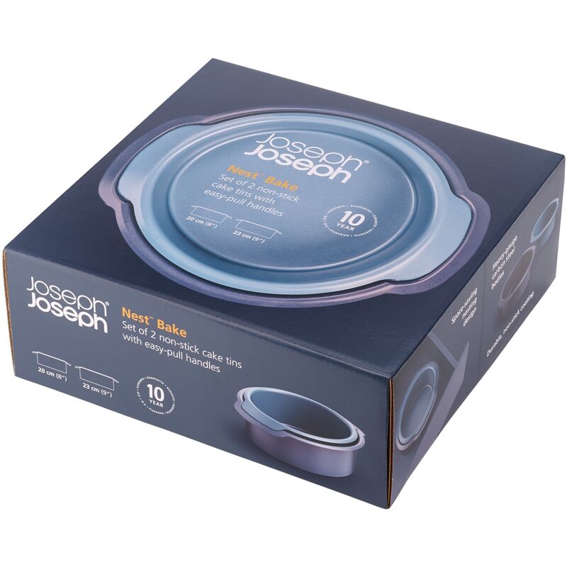 Joseph Joseph Nest Bake pyöreät kakkuvuoat, 20 + 23 cm