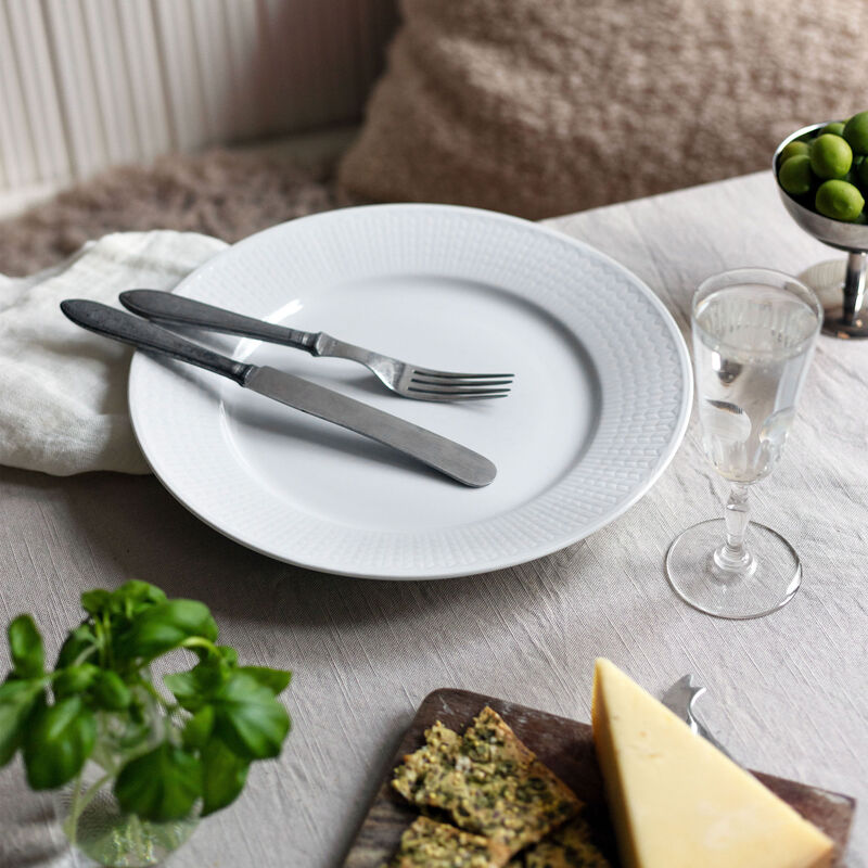 Swedish Grace -lautanen 27 cm valkoinen